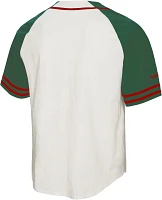 Mitchell & Ness Minnesota Wild White Baseball Jersey