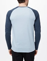 tentree Men's TreeBlend Classic Henley Long Sleeve Shirt