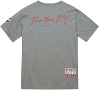 Mitchell & Ness New York Rangers 2023 City Grey T-Shirt