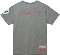 Mitchell & Ness Men's Ohio State Buckeyes Grey City Collection T-Shirt