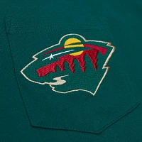 Mitchell & Ness Minnesota Wild Pocket Green T-Shirt