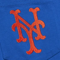 Mitchell & Ness Men's New York Mets Royal Premium Pocket T-Shirt