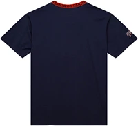 Mitchell & Ness Men's San Diego Padres Navy Jacquard Ringer T-Shirt