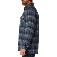 Dickies Men's Sherpa Lined Flannel Shirt Jacket