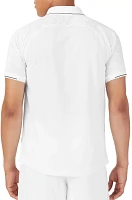 FILA Men's White Line Short Sleeve Polo