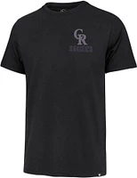 '47 Men's Colorado Rockies Black Franklin Hang Back T-Shirt