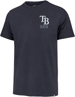 '47 Men's Tampa Bay Rays Blue Franklin Hang Back T-Shirt