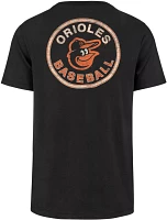 '47 Men's Baltimore Orioles Gray Franklin Frame Long Sleeve Shirt