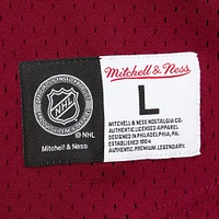 Mitchell & Ness Adult Colorado Avalanche Maroon Mesh V-Neck Jersey