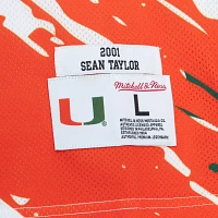 Mitchell & Ness Men's Miami Hurricanes Sean Taylor #26 Paintbrush Pullover Jersey