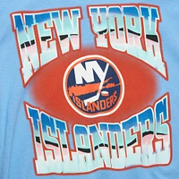 Mitchell & Ness Adult New York Islanders Pastel Blue T-Shirt