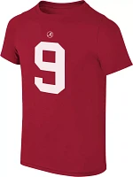 Retro Brand Men's Alabama Crimson Tide Bryce Young #9 T-Shirt