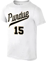 Retro Brand Youth Purdue Boilermakers Zach Edey #15 White T-Shirt