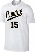 Retro Brand Men's Purdue Boilermakers Zach Edey #15 White T-Shirt