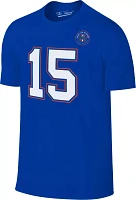 The Victory Men's Florida Gators Blue Tim Tebow Ring of Honor Name and Numbers T-Shirt