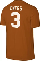 Original Retro Brand Men's Texas Longhorns Burnt Orange Quinn Ewers #5 T-Shirt