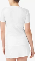 FILA Women's Whiteline Short Sleeve Shirt