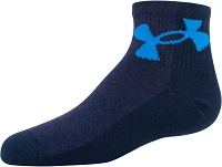 Under Armour Boys' Essential Quarter Socks - 6 Pack