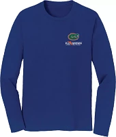 FloGrown Men's Florida Gators Blue Gator Country Long Sleeve T-Shirt