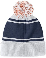 Under Armour Men's Auburn Tigers White Pom Knit Beanie