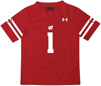 Under Armour Infant Wisconsin Badgers Red Replica Football Jersey