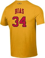 Under Armour Men's Maryland Terrapins Gold Len Bias #34 T-Shirt