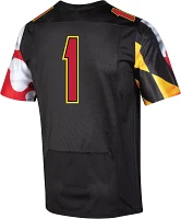 Under Armour Men's Maryland Terrapins #1 Black Replica Football Jersey