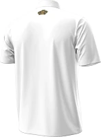 Under Armour Men's Navy Midshipmen White Sideline Polo