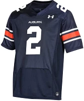 Under Armour Men's Auburn Tigers #2 Blue Twill Replica Football Jersey