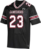 Under Armour Men's South Carolina Gamecocks #23 Black Replica Football Jersey