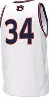 Under Armour Men's Auburn Tigers #34 White Replica Basketball Jersey