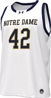 Under Armour Men's Notre Dame Fighting Irish #42 Replica Basketball Jersey