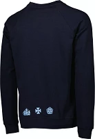 Sport Design Sweden Manchester City Logo Navy Crew Neck Sweatshirt