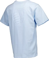 Sport Design Sweden Adult Sporting Kansas City 2023-2024 Tonal Relax Light Blue T-Shirt