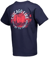 Sport Design Sweden Adult Chicago Fire Street Navy T-Shirt