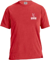 Image One Men's Louisiana-Lafayette Ragin' Cajuns Red Baseball Flag T-Shirt