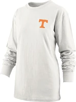 Pressbox Women's Tennessee Volunteers White Woodstock Long Sleeve T-Shirt