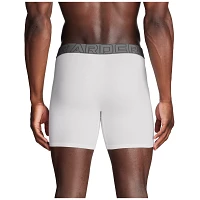 Under Armour Men's UA Performance Cotton 6” Boxer Briefs – 3 Pack