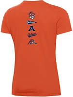 Under Armour Women's Auburn Tigers Orange Pennant T-Shirt