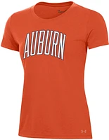 Under Armour Women's Auburn Tigers Orange Pennant T-Shirt