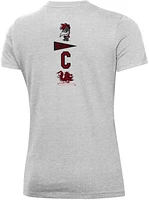 Under Armour Women's South Carolina Gamecocks Silver Heather Pennant T-Shirt