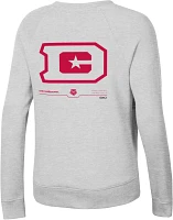 Under Armour Women's UFL D.C. Defenders Back Hit Silver Heather Crew Sweatshirt