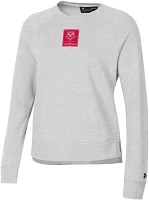 Under Armour Women's UFL D.C. Defenders Back Hit Silver Heather Crew Sweatshirt