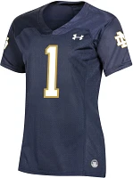 Under Armour Women's Notre Dame Fighting Irish Navy Replica Football Jersey