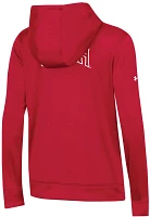 Under Armour Women's Utah Utes Red Fleece Sideline Hoodie