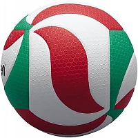 Molten Flistatec Green/Red Volleyball