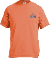 Image One Men's Virginia Cavaliers Orange Baseball Flag T-Shirt