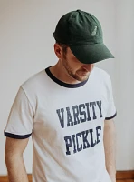 Varsity Pickle Collegiate Ringer T-Shirt