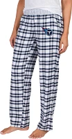 Concepts Sport Women's Tennessee Titans Navy Sienna Flannel Pants