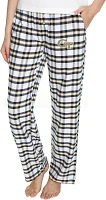 College Concepts Women's Georgia Tech Yellow Jackets Navy/Gold Sienna Flannel Pants